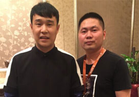 广州糖果派对与明星合影